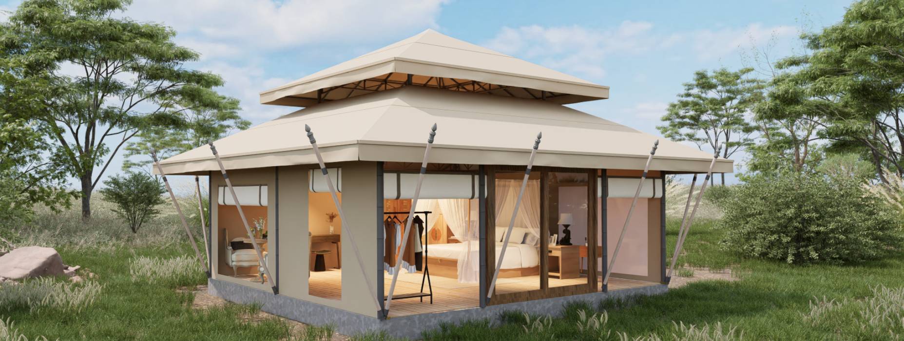 社旗县户外野奢帐篷